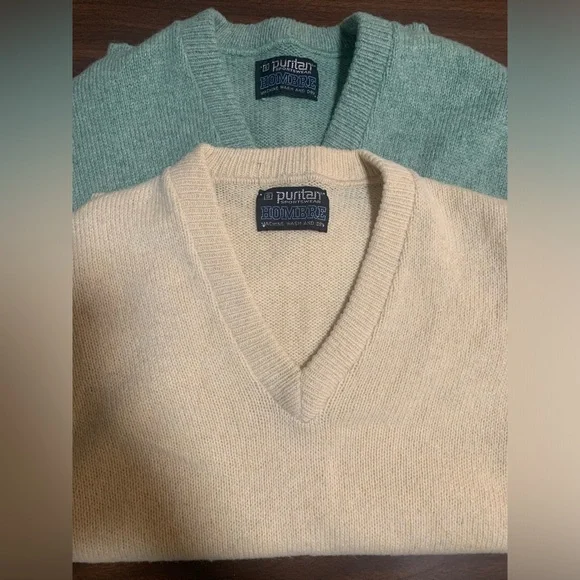 Two Vintage Puritan Pullover Vests - SZ Small - Picture 2 of 11